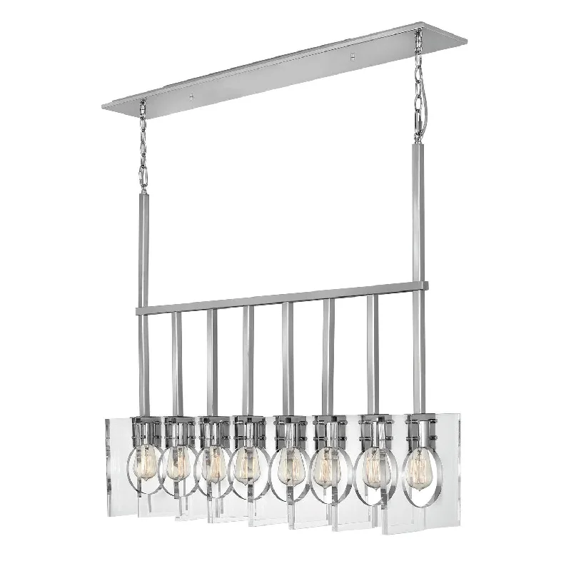 Rustic Wood Chandeliers for Country - Style HousesRustic Wood Chandeliers for Country - Style HousesHinkley Ludlow 41315PNI Chandelier Light - Polished Nickel