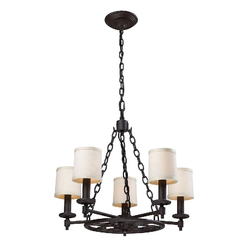 Art Deco Chandeliers for a Retro - Glam LookArt Deco Chandeliers for a Retro - Glam LookIronton 5-Light Chandelier in Vintage Rust ELK Lighting Art Deco Chandeliers for a Retro - Glam LookArt Deco Chandeliers for a Retro - Glam LookIronton 5-Light Chandelier in Vintage Rust ELK Lighting