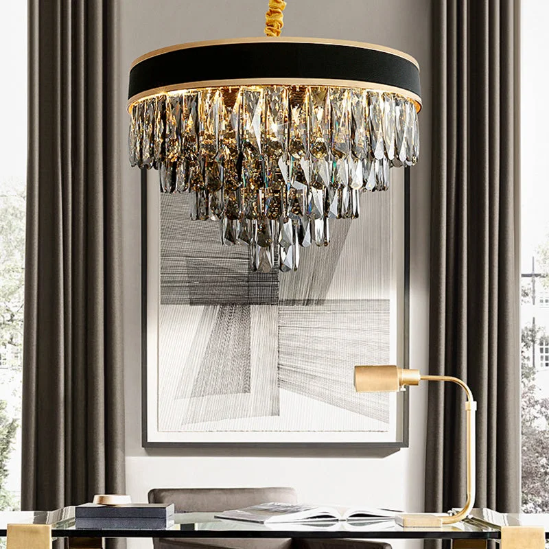Chandeliers with Metal Frames in Copper FinishChandeliers with Metal Frames in Copper FinishSmoke Grey Layered Chandelier - Modern Crystal Lighting with 9/12 Hanging Lights Chandeliers with Metal Frames in Copper FinishChandeliers with Metal Frames in Copper FinishSmoke Grey Layered Chandelier - Modern Crystal Lighting with 9/12 Hanging Lights
