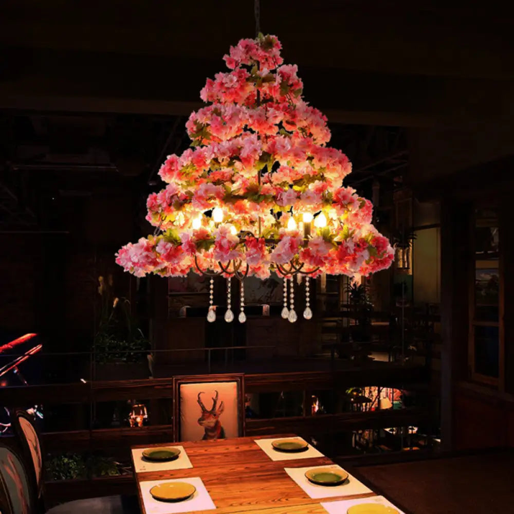 Mini Chandeliers for Adding Charm to Small SpacesMini Chandeliers for Adding Charm to Small SpacesRetro Metal Black Chandelier with Crystal Draping and Cherry Blossom Design - 6 Light LED Ceiling Pendant Mini Chandeliers for Adding Charm to Small SpacesMini Chandeliers for Adding Charm to Small SpacesRetro Metal Black Chandelier with Crystal Draping and Cherry Blossom Design - 6 Light LED Ceiling Pendant