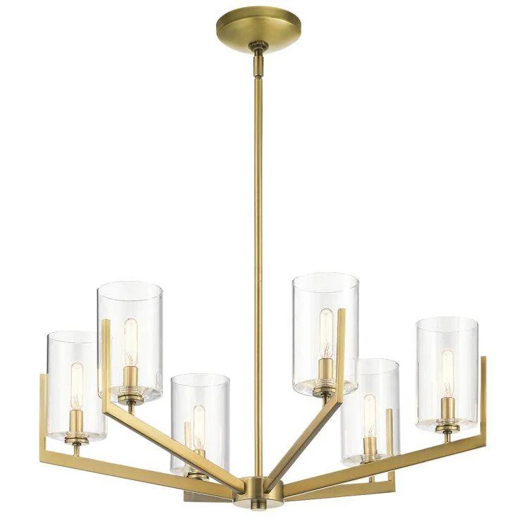 Chandeliers with Metal Frames in Gold FinishChandeliers with Metal Frames in Gold FinishQuintiesse Nye 6Lt Chandelier - Brushed Natural Brass Chandeliers with Metal Frames in Gold FinishChandeliers with Metal Frames in Gold FinishQuintiesse Nye 6Lt Chandelier - Brushed Natural Brass