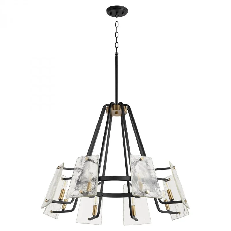 Chandeliers with Metal Frames in Black FinishChandeliers with Metal Frames in Black FinishTioga 8 Light Chandelier Chandeliers with Metal Frames in Black FinishChandeliers with Metal Frames in Black FinishTioga 8 Light Chandelier