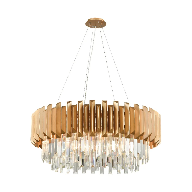 Chandeliers for Low Ceilings to Avoid OvercrowdingChandeliers for Low Ceilings to Avoid OvercrowdingSeneca Falls 8-Light Chandelier in Matte Gold with Crystal ELK Lighting Chandeliers for Low Ceilings to Avoid OvercrowdingChandeliers for Low Ceilings to Avoid OvercrowdingSeneca Falls 8-Light Chandelier in Matte Gold with Crystal ELK Lighting