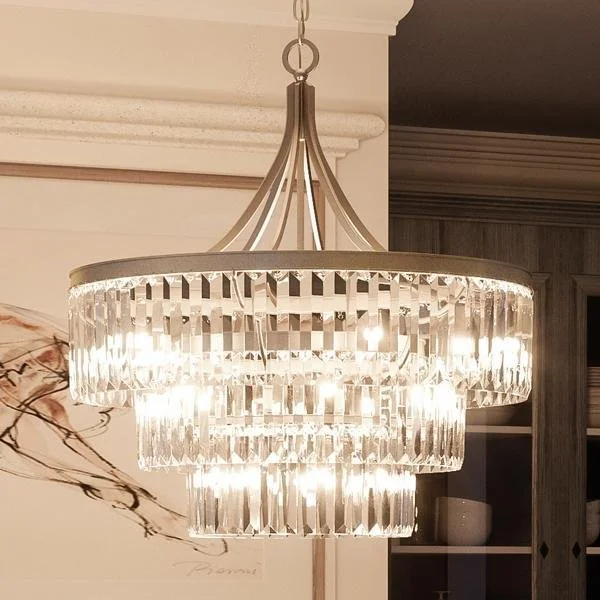 Bohemian - Style Beaded Chandeliers for Eclectic DecorBohemian - Style Beaded Chandeliers for Eclectic DecorUHP2465 Traditional Traditional Chandelier, 29-1/4"H x 28"W, Antique Silver Finish, Lille Collection Bohemian - Style Beaded Chandeliers for Eclectic DecorBohemian - Style Beaded Chandeliers for Eclectic DecorUHP2465 Traditional Traditional Chandelier, 29-1/4"H x 28"W, Antique Silver Finish, Lille Collection