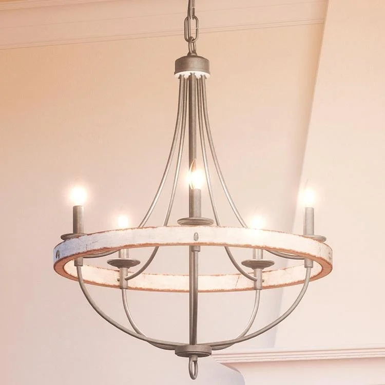 Chandeliers with Candle - Style Bulbs for a Classic AestheticChandeliers with Candle - Style Bulbs for a Classic AestheticUHP2900 Farmhouse Farmhouse Chandelier, 30" x 26", Galvanized Steel Finish, Adelaide Collection Chandeliers with Candle - Style Bulbs for a Classic AestheticChandeliers with Candle - Style Bulbs for a Classic AestheticUHP2900 Farmhouse Farmhouse Chandelier, 30" x 26", Galvanized Steel Finish, Adelaide Collection