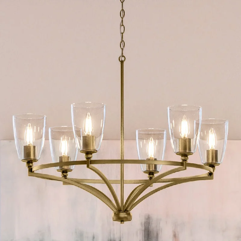 Ceiling - Mounted Chandeliers for Standard CeilingsCeiling - Mounted Chandeliers for Standard CeilingsUHP4252 Transitional Chandelier 14''H x 30''W, Brushed Bronze Finish, Coronado Collection Ceiling - Mounted Chandeliers for Standard CeilingsCeiling - Mounted Chandeliers for Standard CeilingsUHP4252 Transitional Chandelier 14''H x 30''W, Brushed Bronze Finish, Coronado Collection