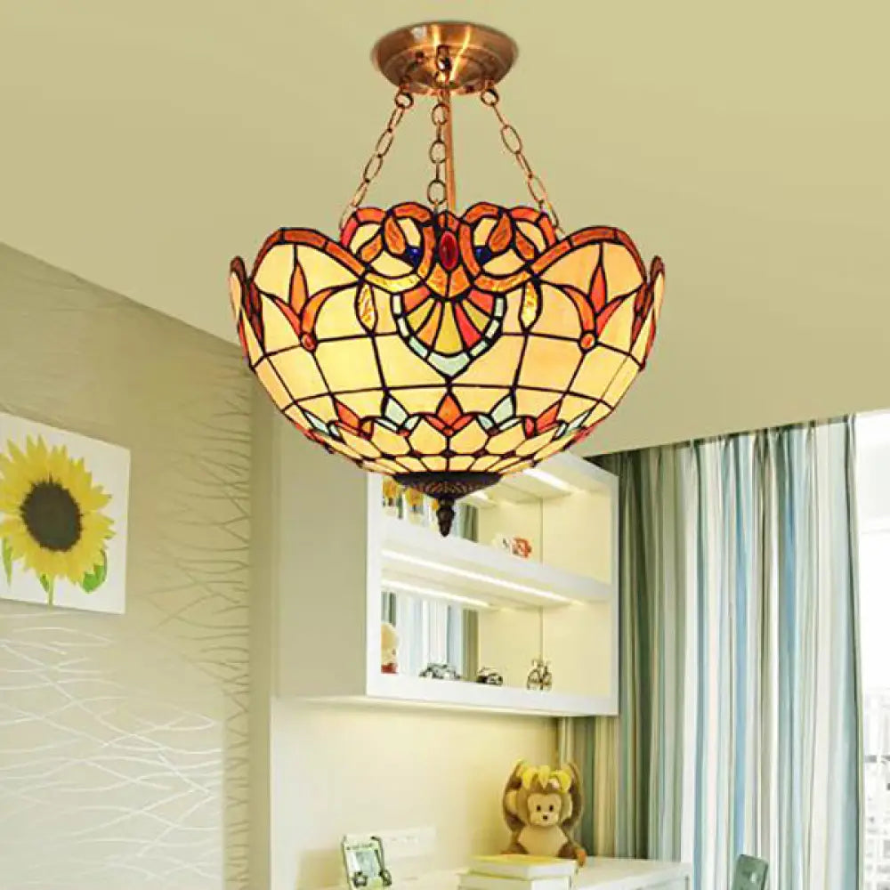 Chandeliers for Dining Rooms to Set the Mood for MealsChandeliers for Dining Rooms to Set the Mood for MealsStained Glass Chandelier Lighting: Victorian Bowl Ceiling Light with Brass Finish Chandeliers for Dining Rooms to Set the Mood for MealsChandeliers for Dining Rooms to Set the Mood for MealsStained Glass Chandelier Lighting: Victorian Bowl Ceiling Light with Brass Finish