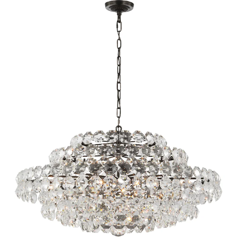 Chandeliers with Metal Frames in Gold FinishChandeliers with Metal Frames in Gold FinishSanger Large Chandelier