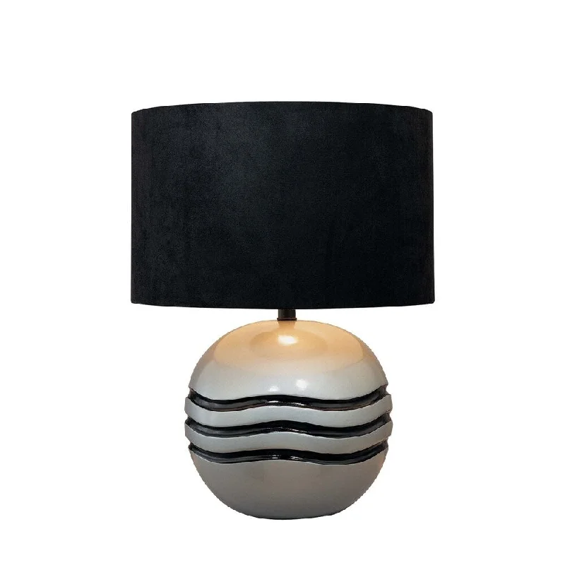 metal table lamps with a matte black finish for a sleek appearancemetal table lamps with a matte black finish for a sleek appearance1 Lt Table Lamp