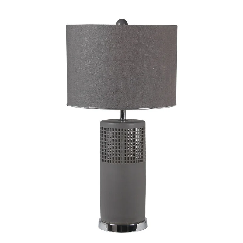 fabric table lamps with a linen shade for a relaxed and breathable lookfabric table lamps with a linen shade for a relaxed and breathable look45W Ceramic Table Lamp - Matte Grey fabric table lamps with a linen shade for a relaxed and breathable lookfabric table lamps with a linen shade for a relaxed and breathable look45W Ceramic Table Lamp - Matte Grey