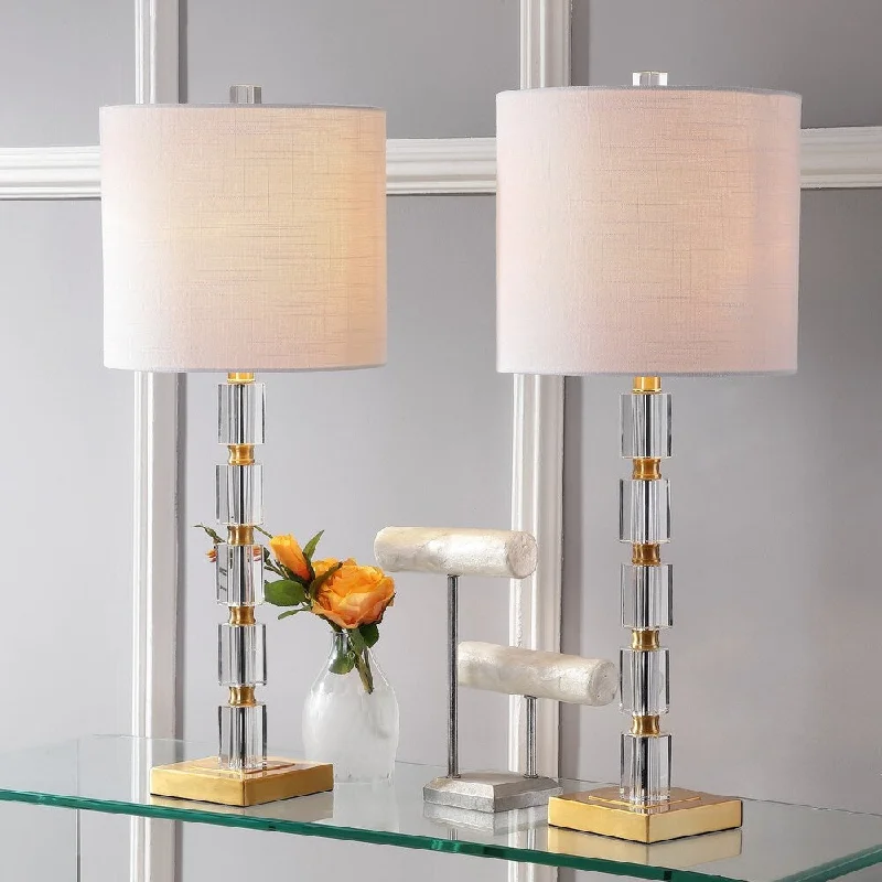 victorian style table lamps with ornate details for traditional homesvictorian style table lamps with ornate details for traditional homesClaire 28.5" Crystal LED Table Lamp, Clear/Brass (Set of 2) by JONATHAN Y victorian style table lamps with ornate details for traditional homesvictorian style table lamps with ornate details for traditional homesClaire 28.5" Crystal LED Table Lamp, Clear/Brass (Set of 2) by JONATHAN Y