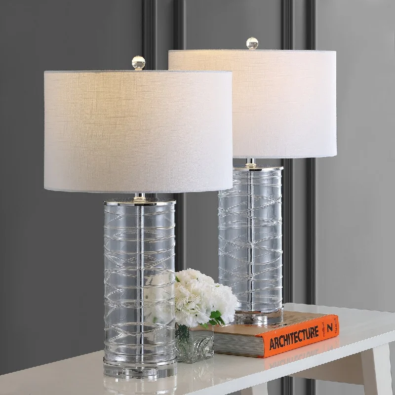 modern minimalist table lamps for contemporary living roomsmodern minimalist table lamps for contemporary living roomsCole 27.5" Modern Fused Glass Cylinder LED Table Lamp, Clear (Set of 2) by JONATHAN Y modern minimalist table lamps for contemporary living roomsmodern minimalist table lamps for contemporary living roomsCole 27.5" Modern Fused Glass Cylinder LED Table Lamp, Clear (Set of 2) by JONATHAN Y