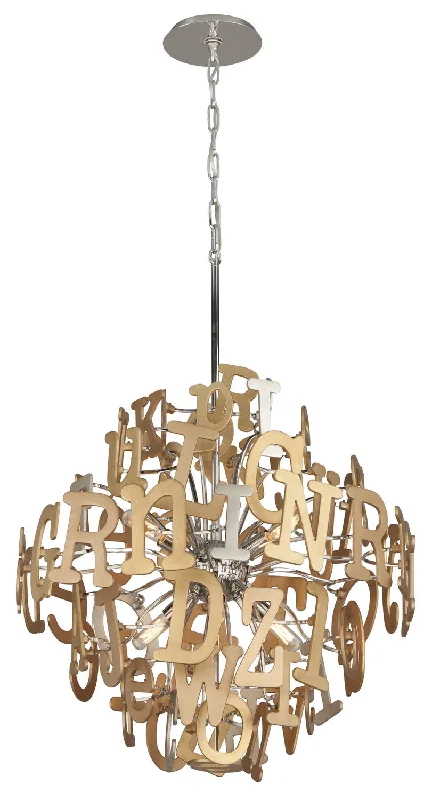 Mediterranean - Style Ceiling Lights with Terra - Cotta and Ceramic DetailsMediterranean - Style Ceiling Lights with Terra - Cotta and Ceramic DetailsMedia Six Light Pendant