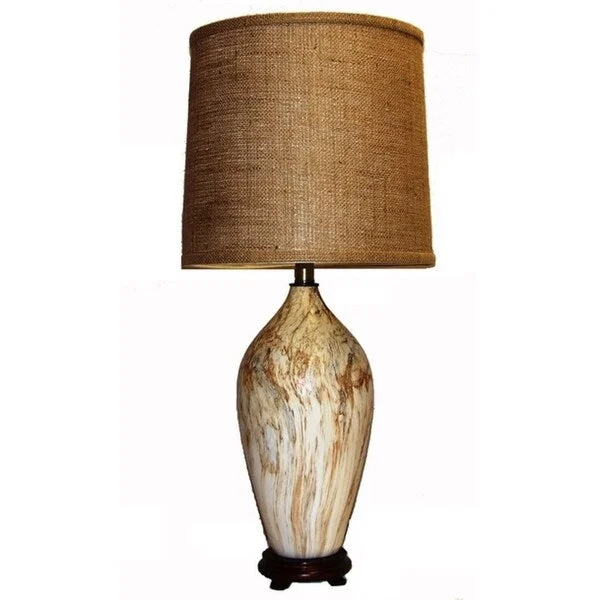 coastal style table lamps with nautical elements for beach housescoastal style table lamps with nautical elements for beach housesCrown Lighting 1-light Brown/Tan Ceramic Table Lamp w/Burlap Shade coastal style table lamps with nautical elements for beach housescoastal style table lamps with nautical elements for beach housesCrown Lighting 1-light Brown/Tan Ceramic Table Lamp w/Burlap Shade