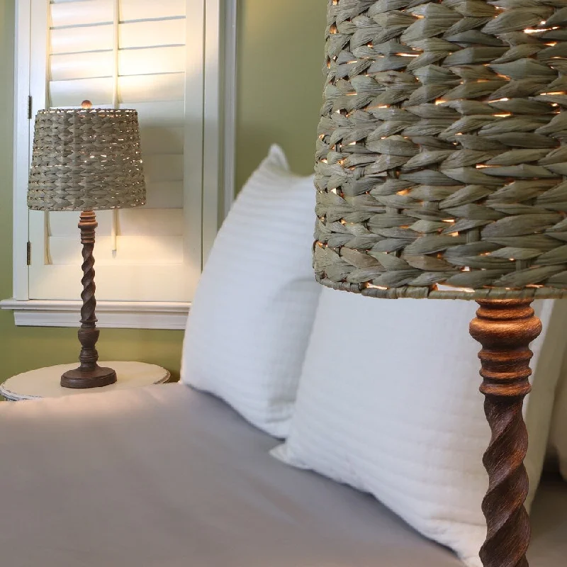 glass table lamps with a frosted surface for soft light diffusionglass table lamps with a frosted surface for soft light diffusionDarkbo 29-inch Lamps with Seagrass Shade (Set of 2)