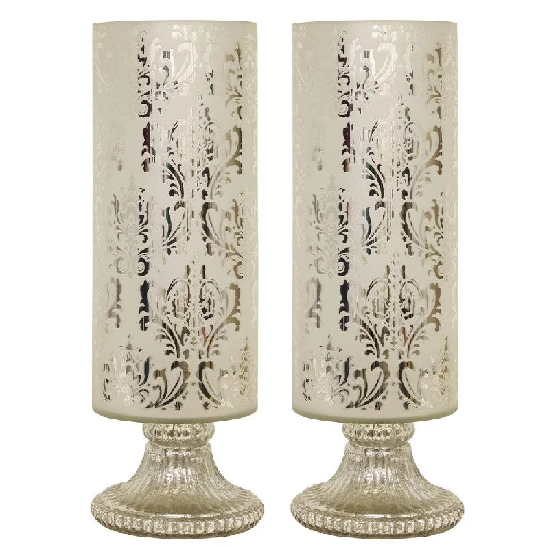mid century modern table lamps with iconic designs for a stylish studymid century modern table lamps with iconic designs for a stylish studyDecor Therapy Frosted Chrome Glass and Resin Damask Cylinder Uplight (Set of 2) mid century modern table lamps with iconic designs for a stylish studymid century modern table lamps with iconic designs for a stylish studyDecor Therapy Frosted Chrome Glass and Resin Damask Cylinder Uplight (Set of 2)