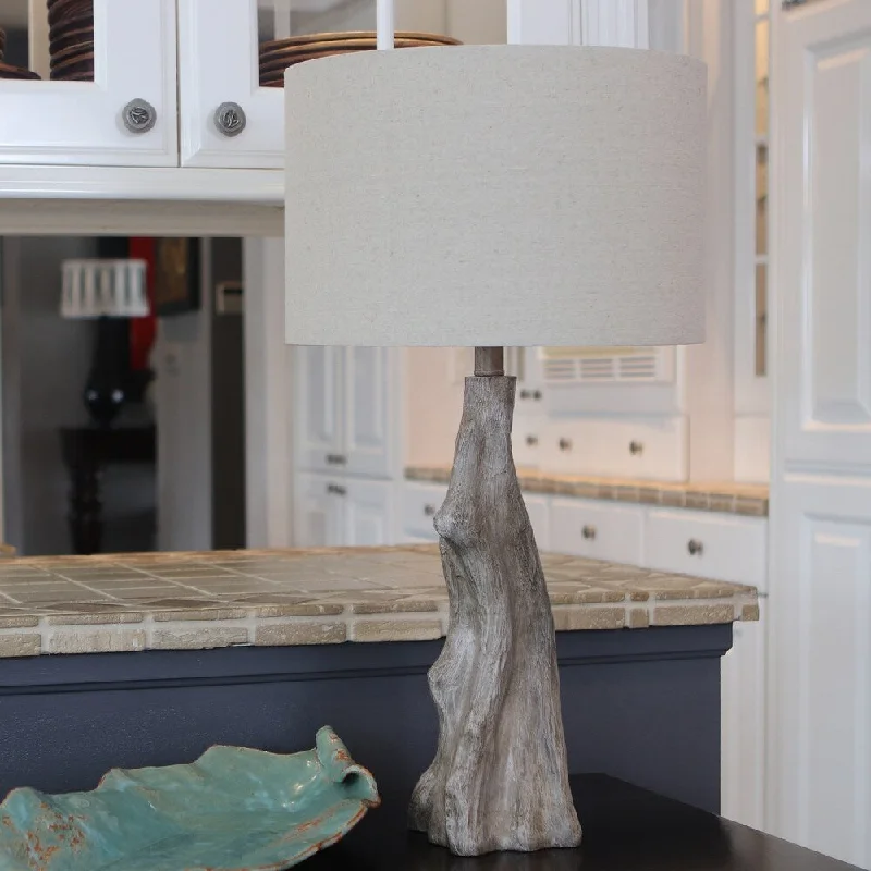 asian inspired table lamps with bamboo accents for a zen atmosphereasian inspired table lamps with bamboo accents for a zen atmosphereDelmare Driftwood Faux Wood Table Lamp