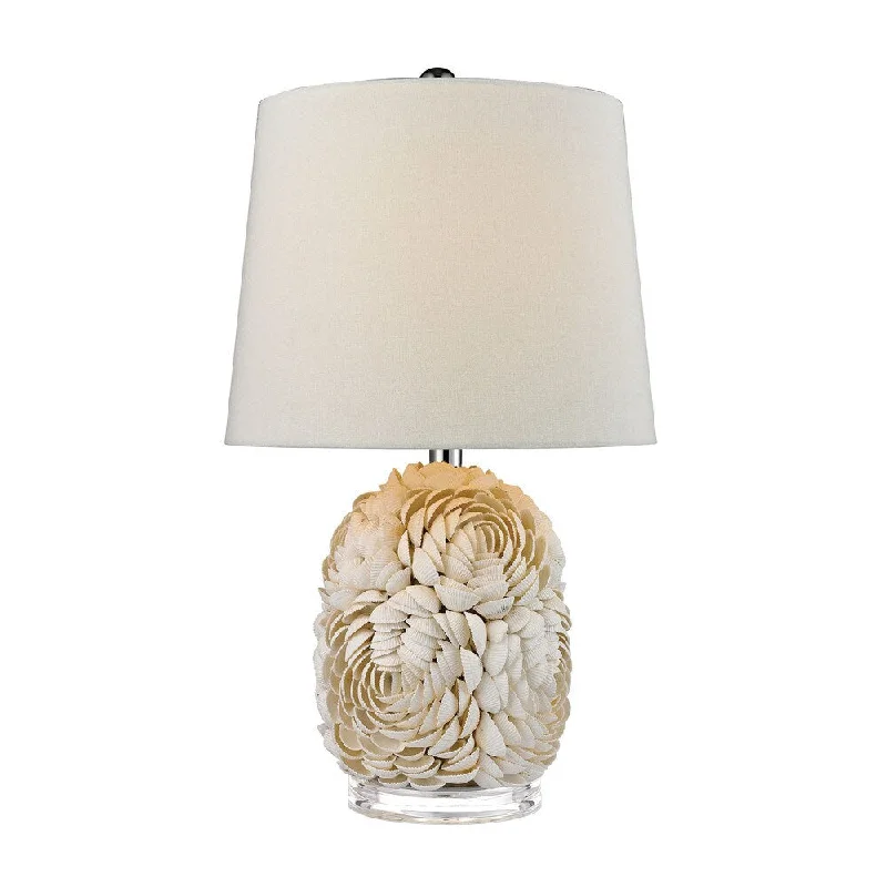 coastal style table lamps with nautical elements for beach housescoastal style table lamps with nautical elements for beach housesDimond Natural Shell Off-white Linen Shade Table Lamp