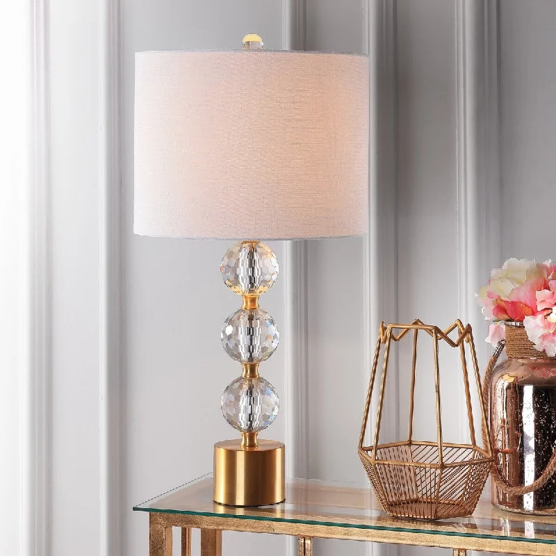 metal table lamps with a matte black finish for a sleek appearancemetal table lamps with a matte black finish for a sleek appearanceElizabeth 25.25" Crystal LED Table Lamp, Clear/Brass by JONATHAN Y metal table lamps with a matte black finish for a sleek appearancemetal table lamps with a matte black finish for a sleek appearanceElizabeth 25.25" Crystal LED Table Lamp, Clear/Brass by JONATHAN Y