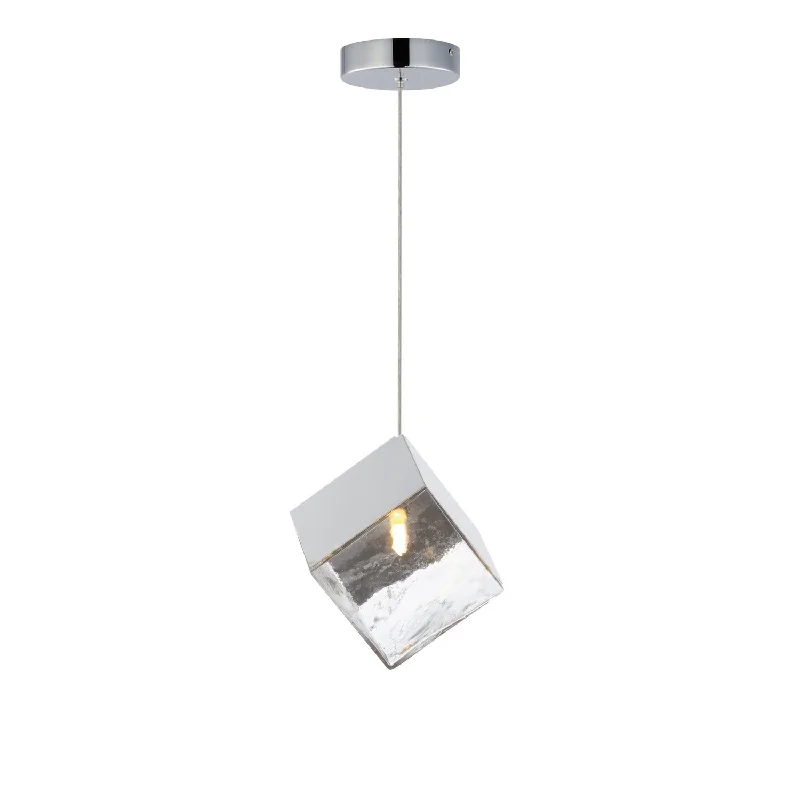 African - Inspired Ceiling Lights with Tribal Patterns and Natural MaterialsAfrican - Inspired Ceiling Lights with Tribal Patterns and Natural MaterialsIce Cube LED Pendant
