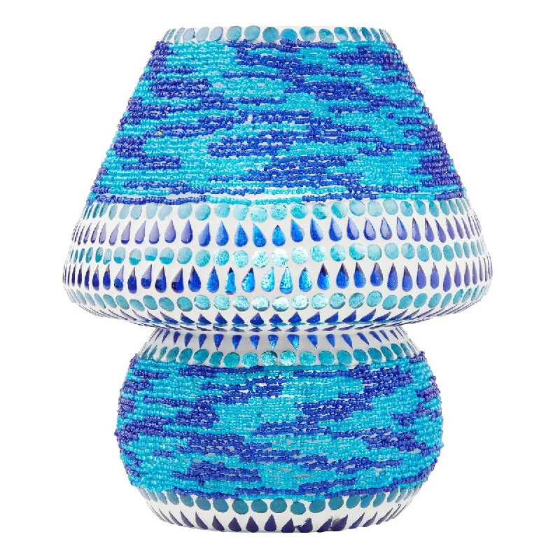 Bright Blue/Aqua/White