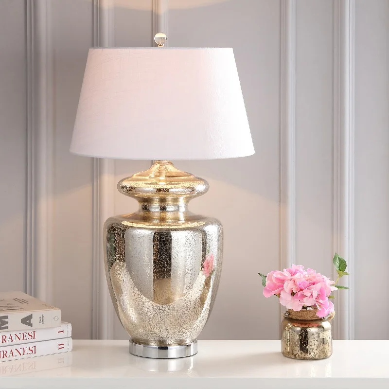 rustic farmhouse table lamps for cozy kitchensrustic farmhouse table lamps for cozy kitchensHughes 31" Glass LED Table Lamp, Mercury Glass by JONATHAN Y rustic farmhouse table lamps for cozy kitchensrustic farmhouse table lamps for cozy kitchensHughes 31" Glass LED Table Lamp, Mercury Glass by JONATHAN Y
