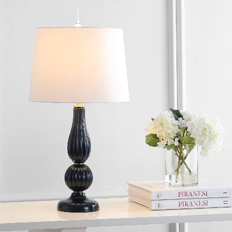 rustic farmhouse table lamps for cozy kitchensrustic farmhouse table lamps for cozy kitchensMaddie 28" Glass/Metal LED Table Lamp, Navy by JONATHAN Y rustic farmhouse table lamps for cozy kitchensrustic farmhouse table lamps for cozy kitchensMaddie 28" Glass/Metal LED Table Lamp, Navy by JONATHAN Y
