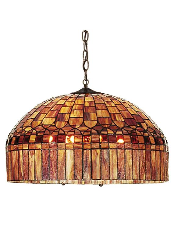 Art Deco Ceiling Lights with Geometric Patterns and Metallic FinishesArt Deco Ceiling Lights with Geometric Patterns and Metallic FinishesTiffany Candice Six Light Pendant
