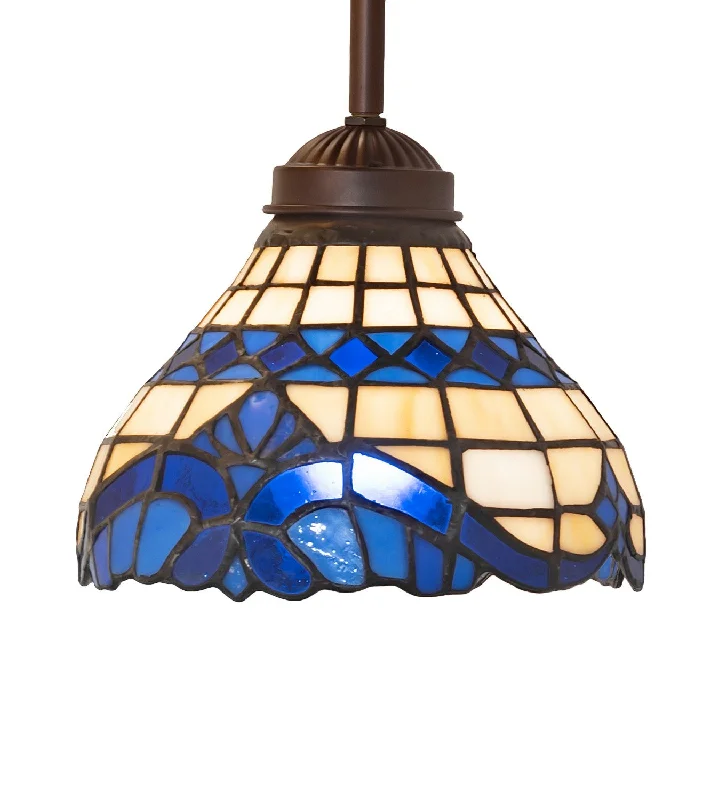 Mediterranean - Style Ceiling Lights with Terra - Cotta and Ceramic DetailsMediterranean - Style Ceiling Lights with Terra - Cotta and Ceramic DetailsBaroque One Light Pendant
