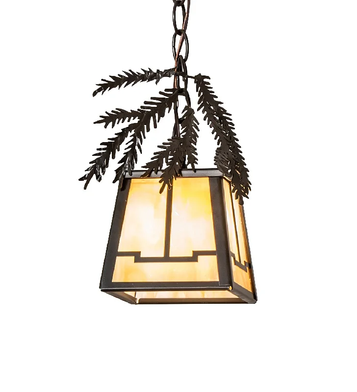 African - Inspired Ceiling Lights with Tribal Patterns and Natural MaterialsAfrican - Inspired Ceiling Lights with Tribal Patterns and Natural MaterialsPine Branch One Light Mini Pendant