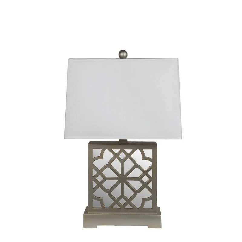 asian inspired table lamps with bamboo accents for a zen atmosphereasian inspired table lamps with bamboo accents for a zen atmospherePrivilege International Wooden Mirrored Table Lamp