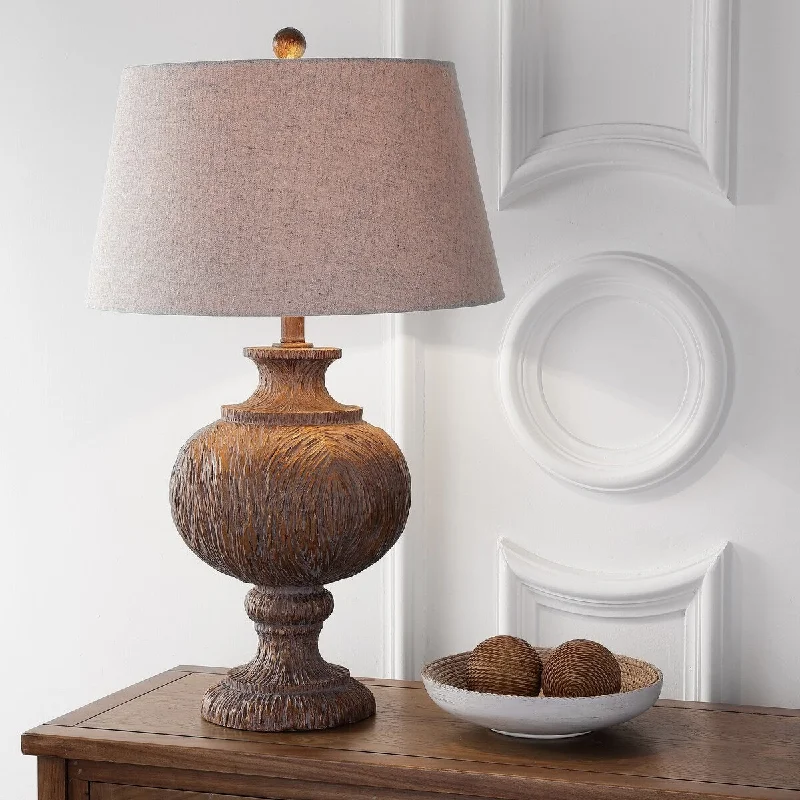 rustic farmhouse table lamps for cozy kitchensrustic farmhouse table lamps for cozy kitchensScarlett 31" Resin LED Table Lamp, Dark Brown with Gray Shade by JONATHAN Y rustic farmhouse table lamps for cozy kitchensrustic farmhouse table lamps for cozy kitchensScarlett 31" Resin LED Table Lamp, Dark Brown with Gray Shade by JONATHAN Y