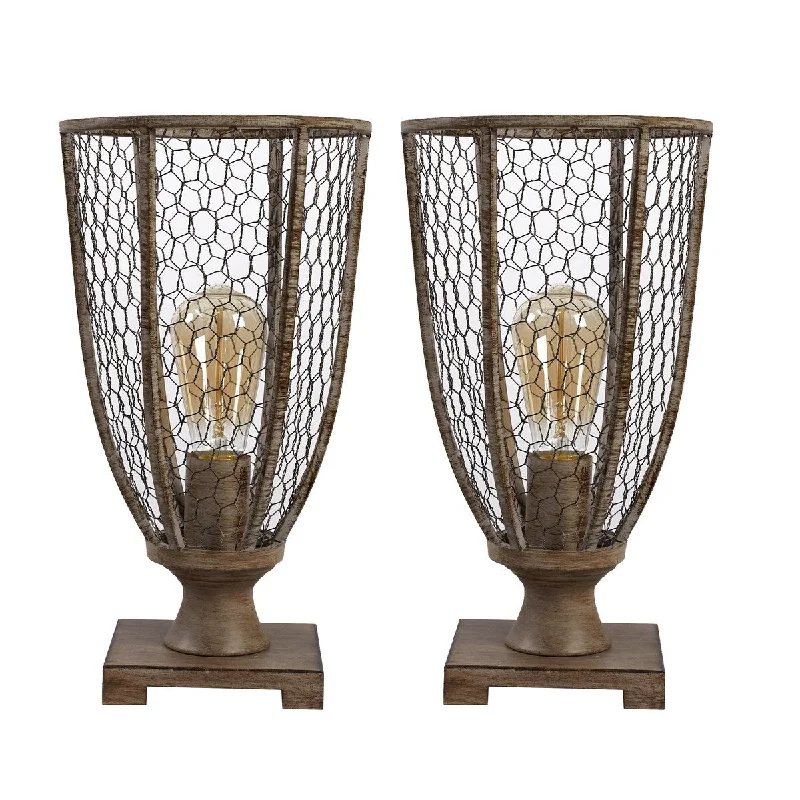 glass table lamps with a frosted surface for soft light diffusionglass table lamps with a frosted surface for soft light diffusionSet of 2 Clay Chicken Wire and Metal Uplights glass table lamps with a frosted surface for soft light diffusionglass table lamps with a frosted surface for soft light diffusionSet of 2 Clay Chicken Wire and Metal Uplights