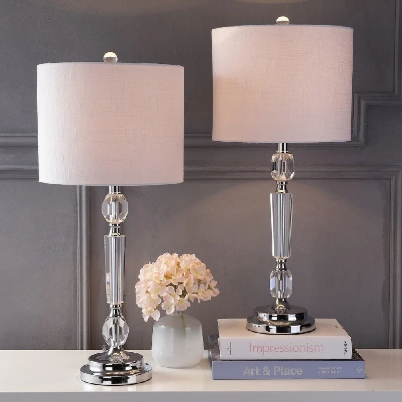 wooden table lamps with natural grain for a warm and organic feelwooden table lamps with natural grain for a warm and organic feelVictoria 27" Crystal LED Table Lamp, Clear (Set of 2) by JONATHAN Y wooden table lamps with natural grain for a warm and organic feelwooden table lamps with natural grain for a warm and organic feelVictoria 27" Crystal LED Table Lamp, Clear (Set of 2) by JONATHAN Y