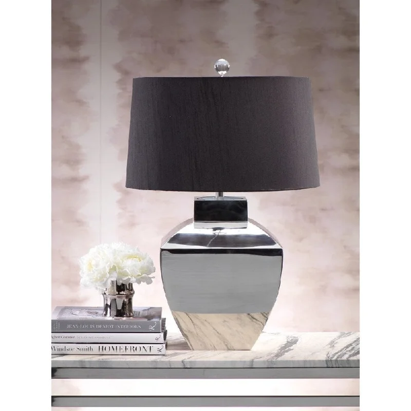 rustic farmhouse table lamps for cozy kitchensrustic farmhouse table lamps for cozy kitchens"Vondel" 18" Tall Polished Nickel Table Lamp, Black Silk Shade rustic farmhouse table lamps for cozy kitchensrustic farmhouse table lamps for cozy kitchens"Vondel" 18" Tall Polished Nickel Table Lamp, Black Silk Shade